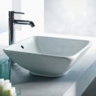 Duravit Bacino Pultra ültethető szögletes mosdókagyló 420 mm