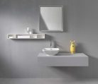 Duravit Bacino Pultra ültethető szögletes mosdókagyló 420 mm