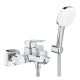 Grohe Cubeo kádcsaptelep zuhanyszettel króm