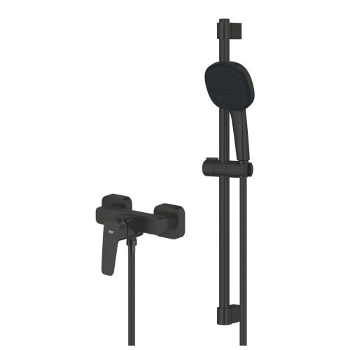 Grohe Cubeo zuhanycsaptelep zuhanyszettel Matt fekete