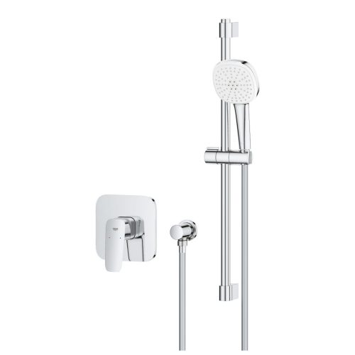 Grohe Cubeo Beépített zuhanycsaptelep + Tempesta 110 zuhanyrudas zuhanyszett króm