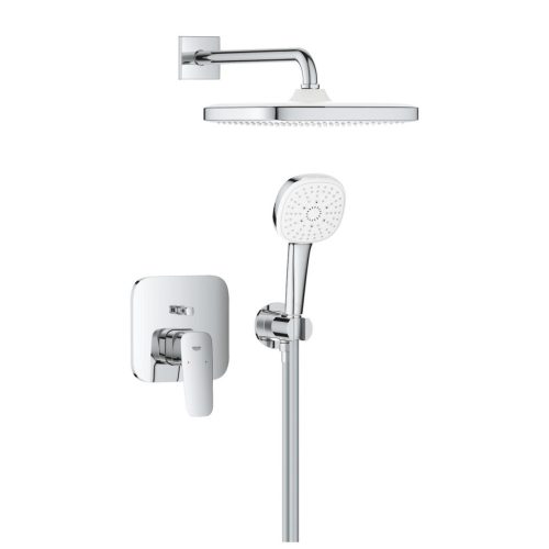 Grohe Cubeo Beépített zuhanyrendszer Tempesta 250 fejzuhannyal zuhanyszettel króm