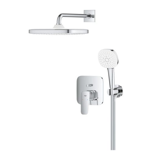 Grohe Cubeo Beépített zuhanyrendszer Tempesta 250 fejzuhannyal zuhanyszettel króm