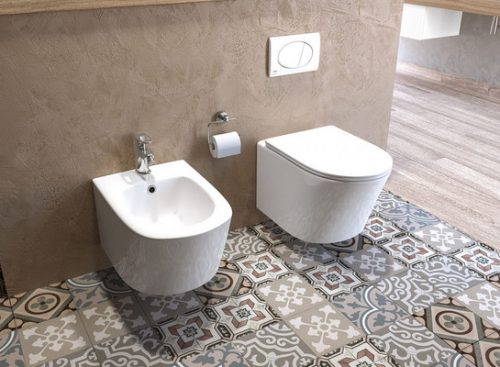 Strohm Teka Nexos Perem nélküli Fali WC szett