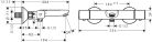 Hansgrohe Ecostat universal Termosztátos kádcsaptelep króm 
