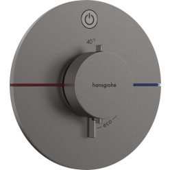   Hansgrohe ShowerSelect Comfort S Falsík alatti termosztát 1 funkciós Szálcsiszolt Fekete 