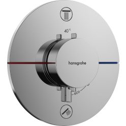   Hansgrohe ShowerSelect Comfort S Falsík alatti termosztát 2 funkciós króm 