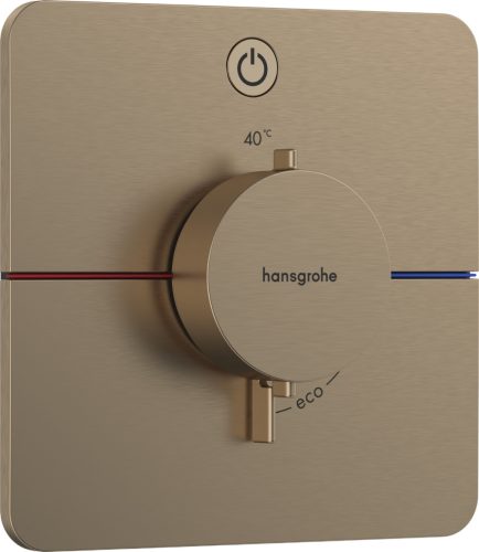 Hansgrohe ShowerSelect Comfort Q Falsík alatti termosztát 1 funkciós Szálcsiszolt Bronz 