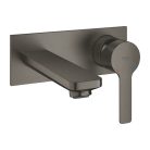 Grohe Lineare Fali mosdócsaptelep M leeresztő nélkül Brushed Hard Graphite