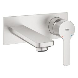   Grohe Lineare Fali mosdócsaptelep M leeresztő nélkül SuperSteel