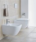 Duravit Happy D.2 Öblítőperem nélküli Duravit Rimless® fali WC