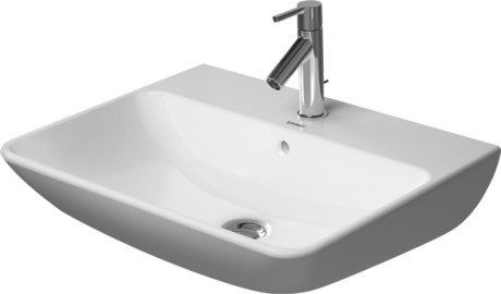 Duravit ME by Starck Fali mosdókagyló 600 mm