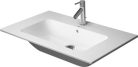 Duravit ME by Starck Bútorral aláépíthető mosdókagyló 830 mm