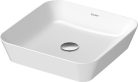 Duravit Cape Cod Pultra ültethető mosdókagyló Négyzet 430 mm