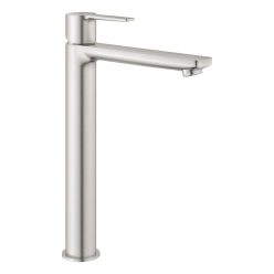   Grohe Lineare Egykaros magas mosdócsaptelep XL leeresztő nélkül SuperSteel