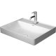 Duravit DuraSquare Pultra ültethető mosdókagyló szögletes 600mm