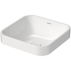   Duravit Happy D.2 Plus Ráültethető mosdókagyló Négyzet 400 mm