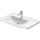 Duravit D-Neo Bútorral aláépíthető mosdókagyló asszimetrikus (balos) 800 mm