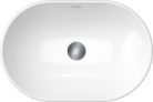 Duravit D-Neo Pultra ültethető mosdókagyló ovális 600 mm