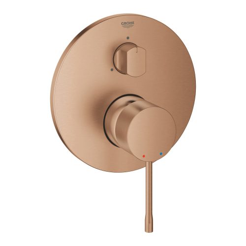 Grohe Essence Egykaros Falsík alatti csaptelep 3 utas váltóval Brushed Warm Sunset