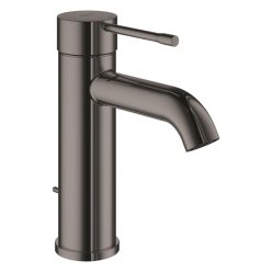   Grohe Essence Egykaros mosdócsaptelep S lefolyógarnitúrával Hard Graphite