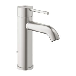   Grohe Essence Egykaros mosdócsaptelep S lefolyógarnitúrával SuperSteel