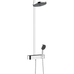   Hansgrohe Pulsify Zuhanyrendszer 260, 2 jet, és ShowerTablet Select 400 chrome