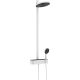 Hansgrohe Pulsify Zuhanyrendszer 260, 2 jet, és ShowerTablet Select 400 matt fehér