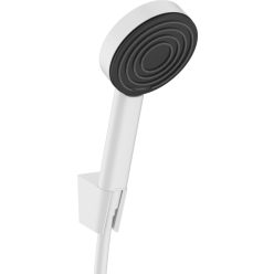   Hansgrohe Pulsify Zuhanytartó szett 105, 1 jet, 125 cm-es zuhanytömlővel, zuhanyfejjel matt fehér