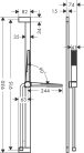 Hansgrohe Pulsify E Zuhanyszett 1jet EcoSmart 900 mm-es zuhanyrúddal króm 