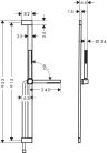 Hansgrohe Pulsify S Zuhanyszett 1jet EcoSmart 900 mm-es zuhanyrúddal króm 