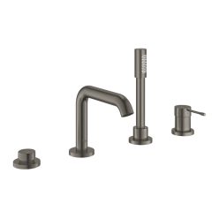   Grohe Essence Peremre szerelhető kádcsaptelep 4 lyukas Brushed Hard Graphite