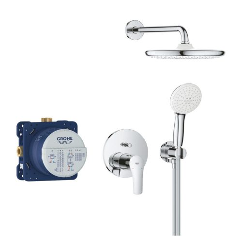 Grohe Eurosmart Beépített zuhanyrendszer Tempesta 250 fejzuhannyal króm (új verzió) 