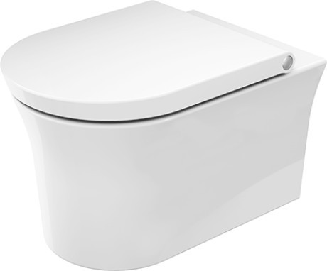 Duravit White Tulip Fali WC HygieneFlush