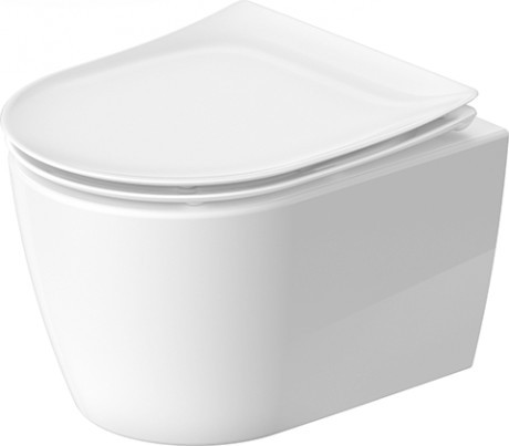 Duravit Soleil by Starck Öblítőperem nélküli fali wc compact Rimless® WC