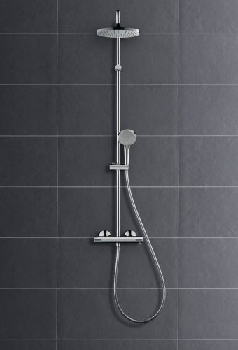 Hansgrohe  Vernis Blend Showerpipe 200, 1 jet, termosztáttal chrome