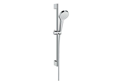 Hansgrohe Croma Select S 1jet Zuhanyszett Zuhanyrúddal Zuhanyfejjel 650mm króm/fehér