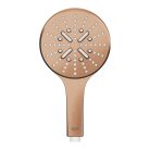 Grohe Rainshower SmartActive 130 Kerek Zuhanyfej 3 féle vízsugárral Brushed Warm Sunset