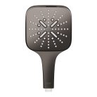 Grohe Rainshower SmartActive 130 Szögletes Zuhanyfej 3 féle vízsugárral Hard Graphite