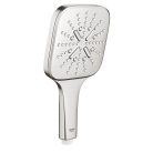 Grohe Rainshower SmartActive 130 Szögletes Zuhanyfej 3 féle vízsugárral SuperSteel