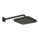 Grohe Tempesta Cube fejzuhany készlet 380mm 1 funkciós Matt fekete