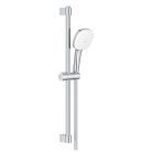 Grohe Tempesta Cube 110 zuhanyszett zuhanyrúddal és szögletes zuhanyfejjel 2 spray króm