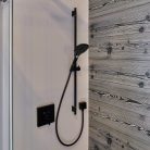 Hansgrohe Unica Zuhanyrúd S Puro 90 cm-es zuhanytömlővel Matt Fekete