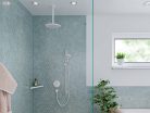 Hansgrohe Unica Zuhanyrúd S Puro 90 cm-es zuhanytömlővel Matt Fehér