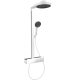 Hansgrohe Rainfinity Showerpipe 250 1jet EcoSmart ShowerTablet 350 Matt fehér 