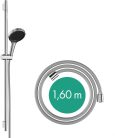 Hansgrohe Rainfinity Zuhanyszett 130 3jet S Puro 90cm-es zuhanyrúddal 1.60m-es zuhanytömlővel króm