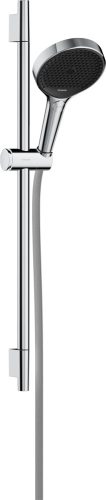 Hansgrohe Rainfinity Zuhanyszett 130 3jet S Puro 65cm-es zuhanyrúddal 1.60m-es zuhanytömlővel króm