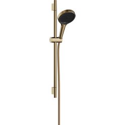   Hansgrohe Rainfinity Zuhanyszett 130 3jet S Puro 65cm-es zuhanyrúddal 1.60m-es zuhanytömlővel Polírozott Arany