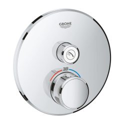   Grohe Grohtherm Smartcontrol Falsík alatti termosztátos csaptelep 1 utas kerek Króm