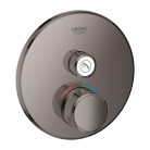 Grohe Grohtherm Smartcontrol Falsík alatti termosztátos csaptelep 1 utas kerek Hard Graphite 